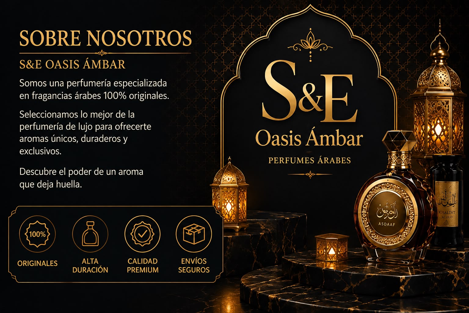 S&E Oasis Ámbar Colección 100% Originales